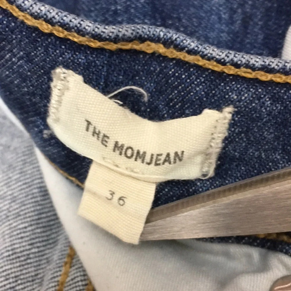 Madewell The Mom Jean Womens 36 Distressed‎ Denim Comfort Stretch Edition - Picture 11 of 15